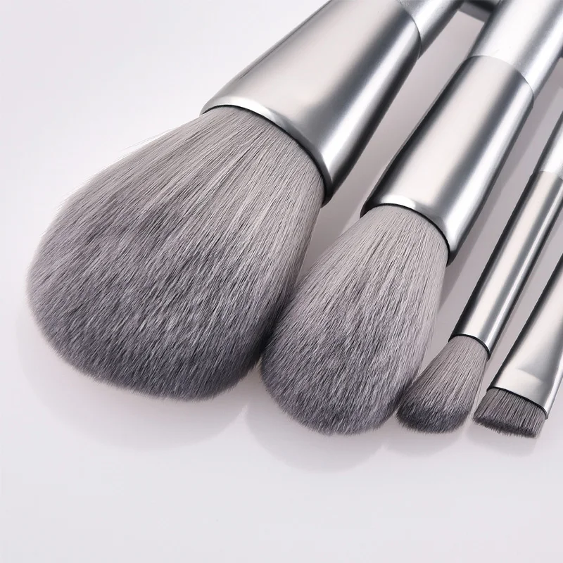 SinSo 8 pcs عالية الجودة ماكياج فرش مجموعة فرشاة تجميل كريم الأساس أداة مسحوق ظلال كفاف مجموعة فرش الجمال الضروري