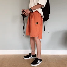 Сезон весна лето китайский стиль качество удобные хлопковые прилив мужской Harajuku Street свободные спортивные повседневные шорты