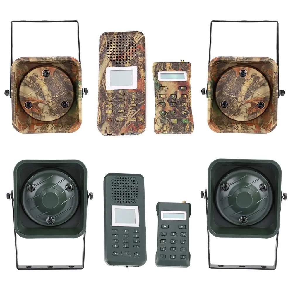 

Hunting Decoy Double 50W Speakers Duck Call Mp3 Sounds Hunting Bird Caller Loud Speakers Mp3 Player Built-in 200 Sounds EU plug