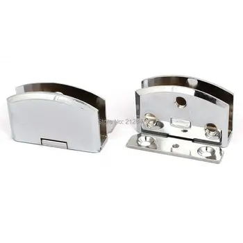 

8mm-10mm Thickness Glass Door Metal Wall Mounted Clamp Clip Hinge