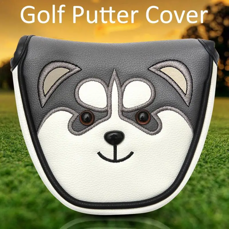 

Golf Putter Cover Golf Mallet Head Cover Putter Cover With Magnetic Closure Golf Headcover Golf Accessories