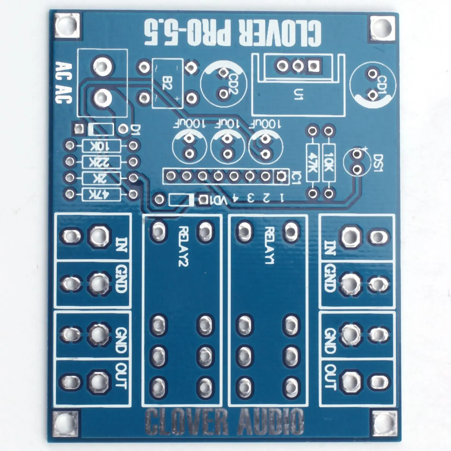 Двойной OMRON Реле 7812 + UPC1237 Защитная панель динамика комплект для HIFI DIY AC 12-24