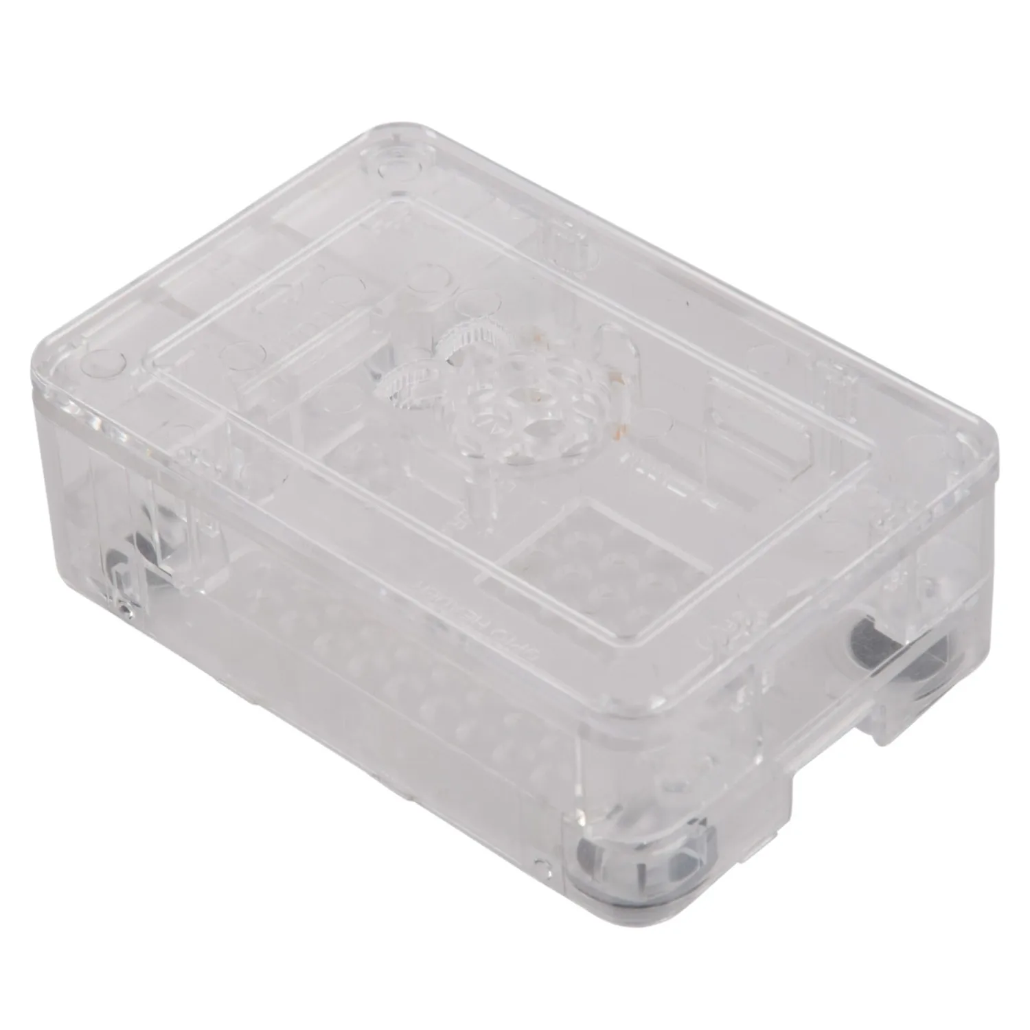 Для корпус для Raspberry Pi (Clear)-Обновлено для Raspberry Pi 3, 2 & B + с 3 ABS радиатора кулер