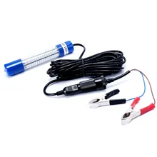 12 v-24 v 8 Вт 180 светодиодный 1000 люмен IP68 приманки Finder ночное рыбацкая лодка глубоково погружения подводный светильник с Батт