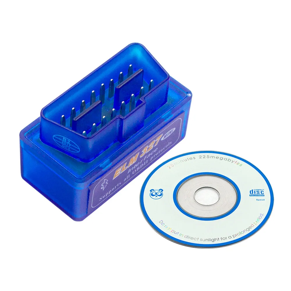 Супер Мини OBD ELM327 V1.5 Bluetooth с чипом PIC18F25K80 OBD2 сканер адаптер ELM 327 автоматический диагностический инструмент для Android/PC