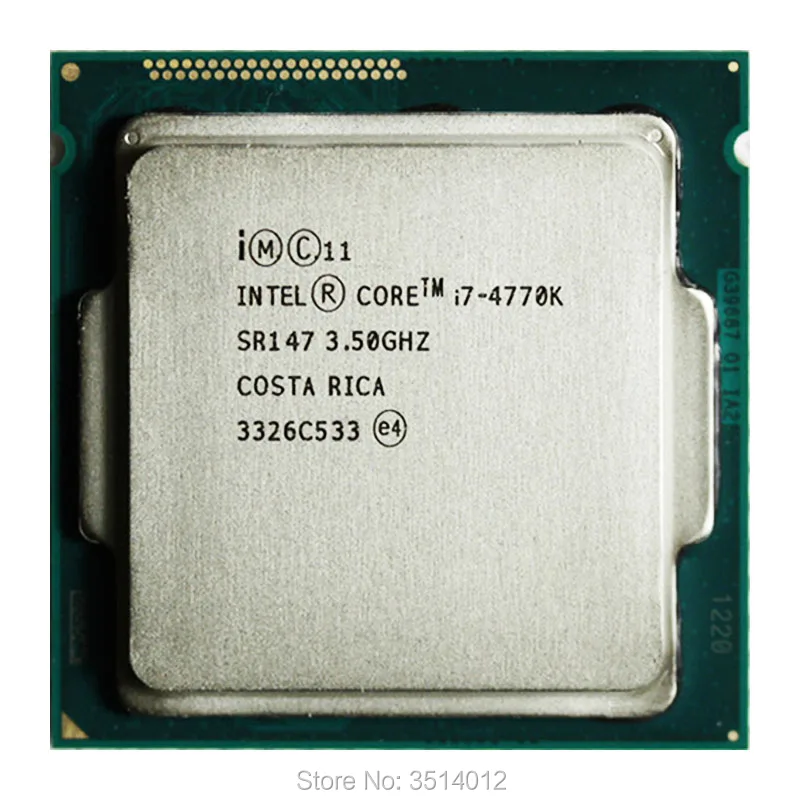 Intel Core i7 4770K i7 4770K i7 4770 K 3.5 GHz Quad Core Quad Thread