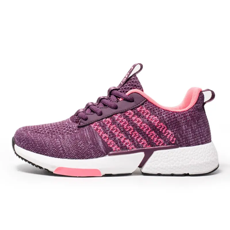 Скидка FANDEI 2019 кроссовки для женщин спортивная обувь для женщин Flyknit zapatillas mujer Deportiva светильник кроссовки для женщин амортизирующая подошва