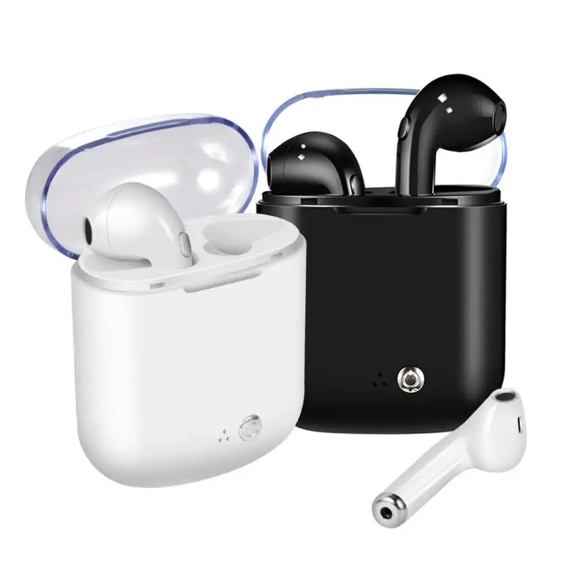 

2Pcs New i7S TWS Dual Wireless Bluetooth HIFI Sound Stereo Earbuds Mini Earphone With Charging Box High Quality Earphone
