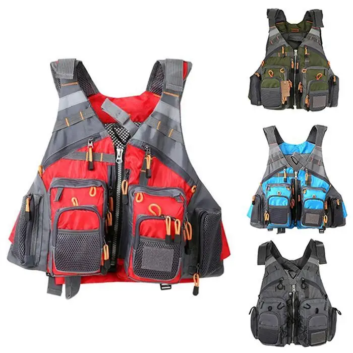 

Adjustable Fly Fishing Vest Backpack Multifunctional Zip Stroage Home, Travel, Outdoor, etc Fashion Pocket