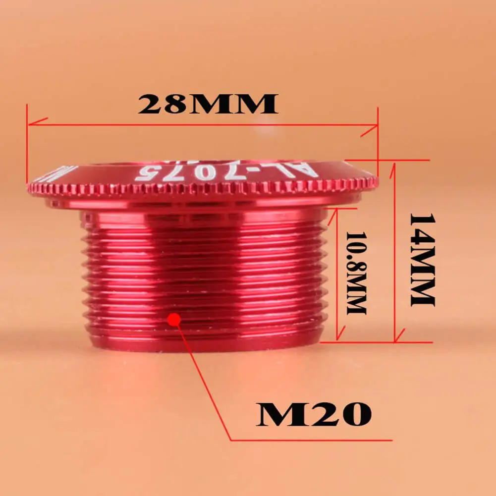 Зубная пластина крышка Кривошип винт крышка M20 M15 M18MTB шатун для велосипеда Крышка алюминиевый BMX дорожный велосипедный фитинг запчасти для велосипеда аксессуары инструменты