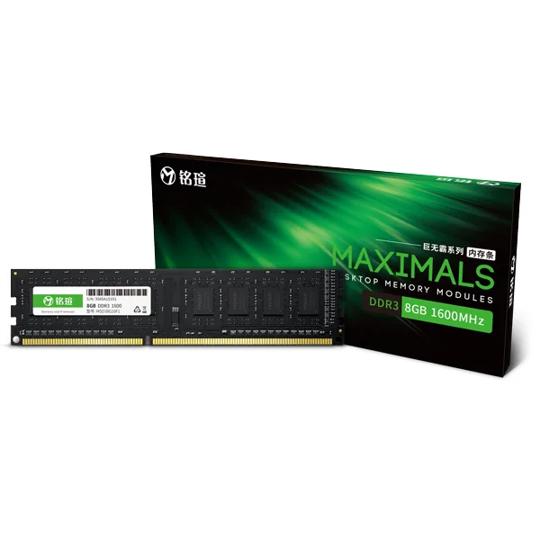 MAXSUN F1 DDR3 1600 MHz ذاكرة عشوائية Ram لسطح المكتب 4 GB/8 GB اختياري للعمل دراسة الترفيه لعبة عالية الاستقرار و سريع سرعة
