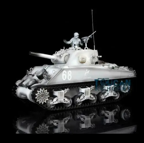 Henglong 1/16 снег TK 6 0 S инфракрасная боевая система пластиковый Шерман RC Танк 3898 360