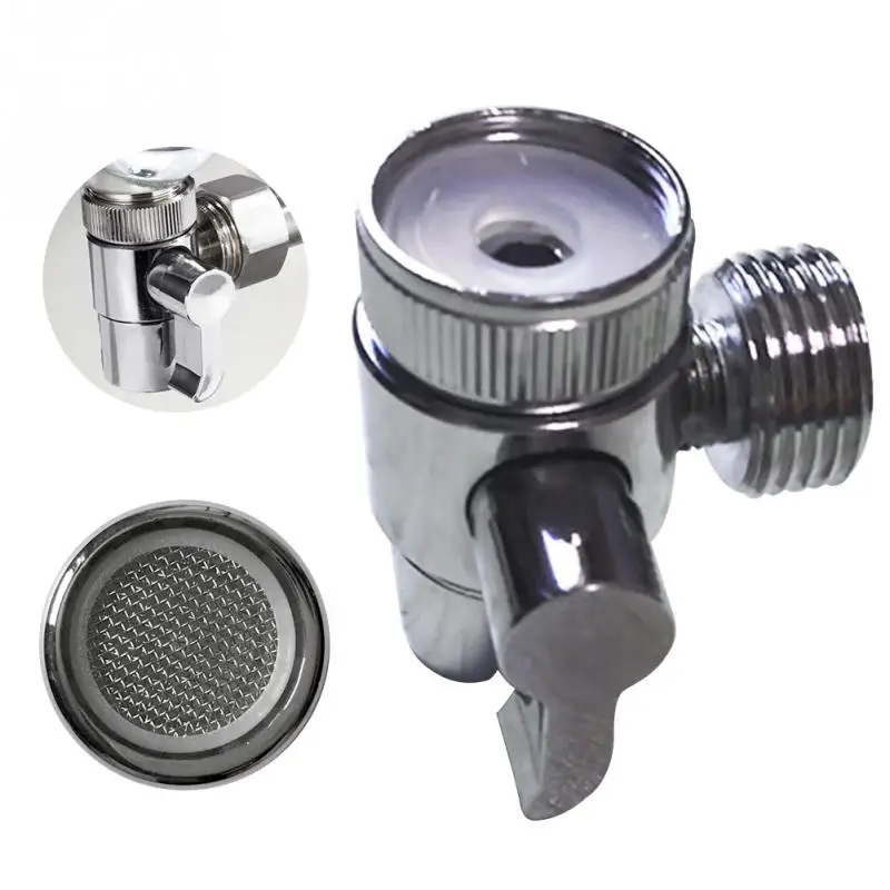 

1/2'' Faucet Diverter Valve Toilet Switch Single Way Control Valve Kitchen bath sink tap Accessory for shower hose hand shower