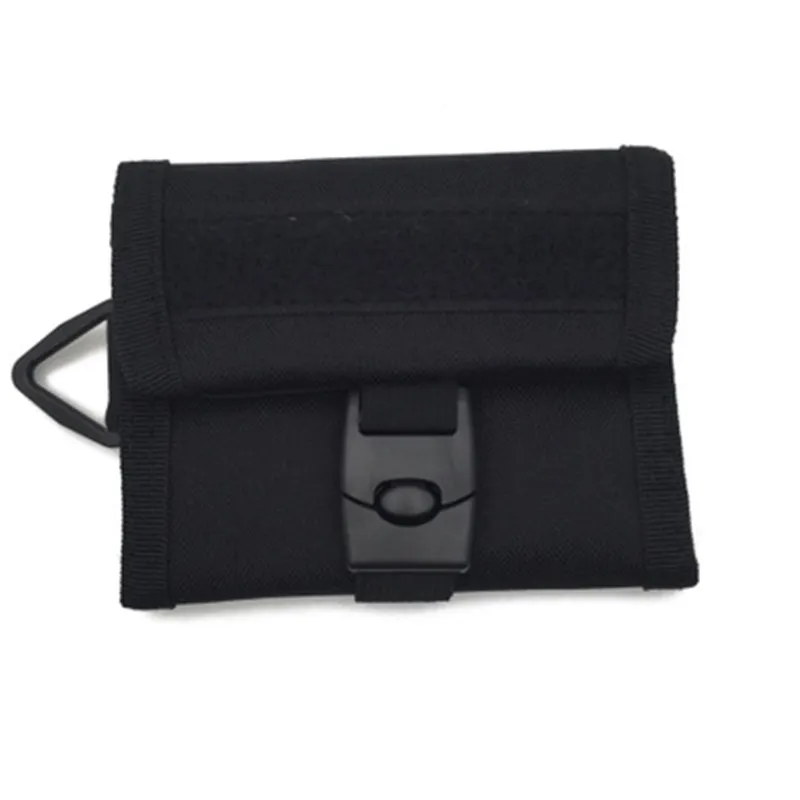 

Military Outdoor Sports Wallet Purse Mesh Pocket Hook Loop and Buckle Closure