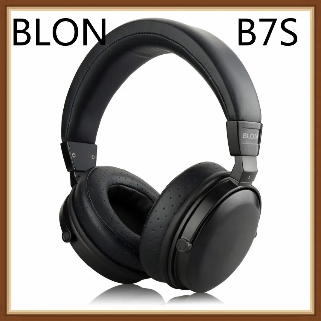 Наушники BLON B7S BossHifi HiFi деревянные динамик 50 мм шумоподавление Активный монитор