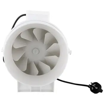 

10.5in Quiet Exhaust Inline Duct Fan for Hydroponics Grow Tent Ventilation Double