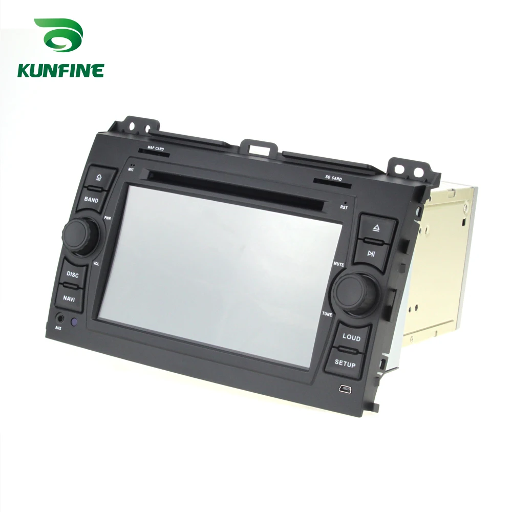 Android 9,0 Core PX6 A72 Ram 4G Rom 64G Автомобильный DVD gps мультимедийный плеер стерео для TOYOTA PRADO Cruiser 120 радио головное устройство