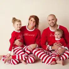 Семейный комплект рождественских пижам; одежда для сна для взрослых и детей; одежда для сна; комбинезон для новорожденных; Рождественская одежда для малышей; одинаковые комплекты на год