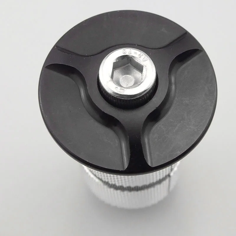 

1 * Bike Headset Cap Aluminum Alloy for MTB Road Bike Headset Top Cap Cover Expander Plug Parts