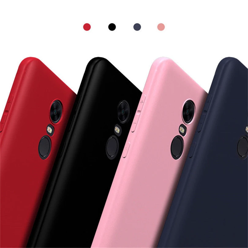 

Soft TPU Case For Redmi S2 6A 5 Plus 4A Note 5 Pro 4X Water Resistant Case For Xiaomi 5A Prime 3S 4X Matte Cover Cases Lenn