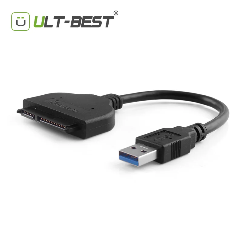 Лучший адаптер SATA USB 3 0 к серии ATA 22pin кабель конвертер внешний жесткий диск 2 5