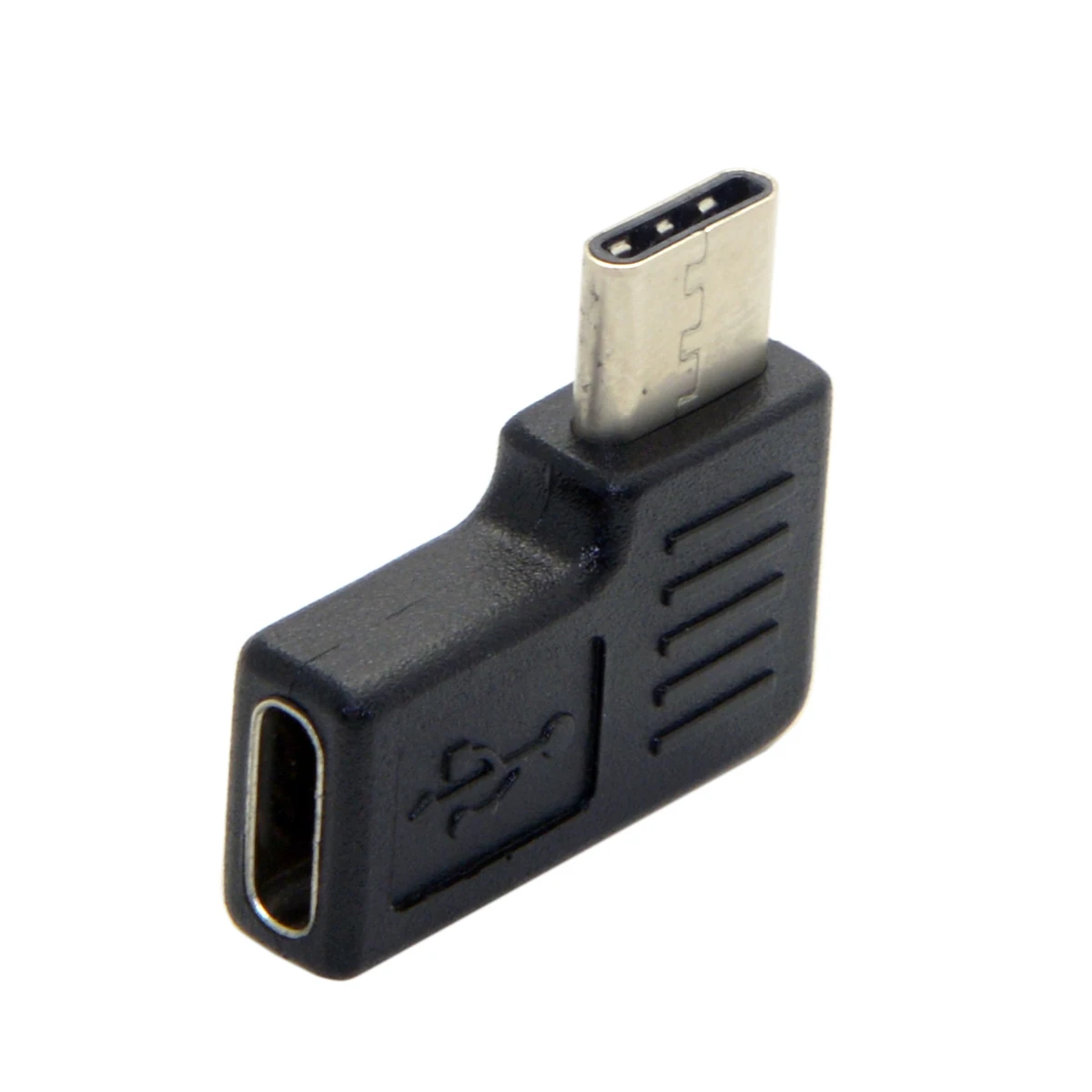 CY 90 градусов прямоугольный USB 3. 0 Type C штекер гнездо USBC конвертер адаптер Прямая