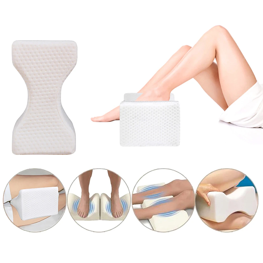 Memory Foam Pillow Leg Knee Sciatica Relief Joint Orthopedic Wedge Shape BackHip Memory Foam Pillow Leg Knee Sciatica Relief Joint Orthopedic Wedge Shape BackHip
