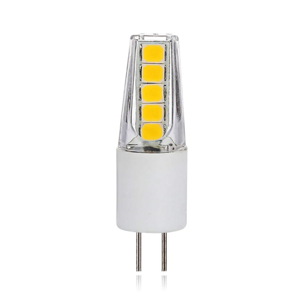 CLAITE AC220V AC/DC12V G4 2 Вт Чистый белый теплый недиммируемая керамика Светодиодная лампа