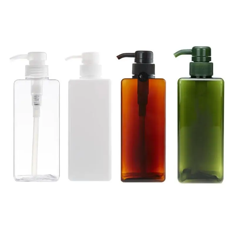 650ML/150ML Square Lotion Foam Pump Bottle Refillable Shampoo Dispenser