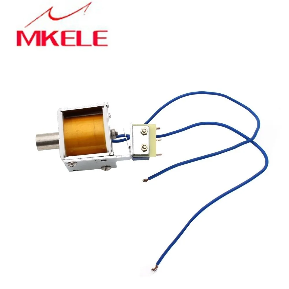

Mini Size Solenoid Electromagnetic Electric Control With Micro-motion Push-Pull Drawer Door Lock For DIY Project Ferramentas