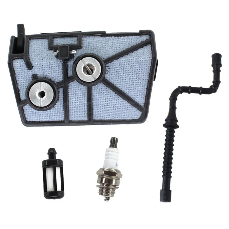 

Air Fuel Filter Spark Plug Kit with Fuel Line for Stihl 028 028AV WB Wood Boss
