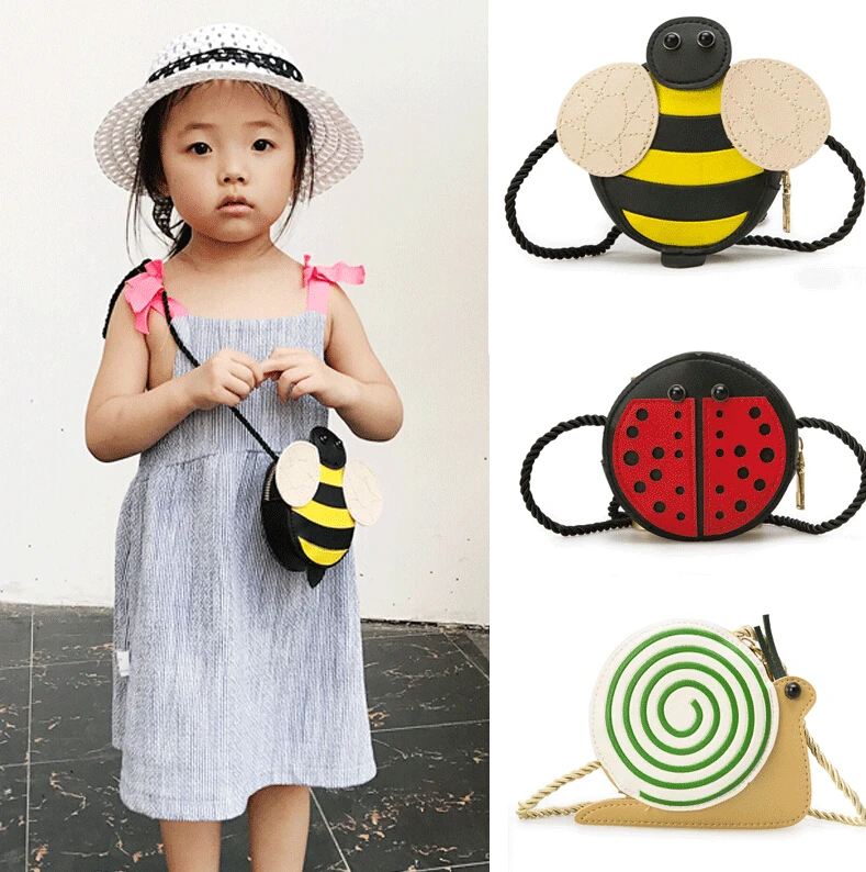 

New Cute Kids Girls PU Leather Animal Cartoon Coin Bags Shoulder Bag Handbag Satchel Messenger Crossbody Purse