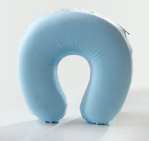 Soft U Shaped Slow Rebound Memory Foam Travel Neck Pillow for Office Flight Traveling Cotton Pillows Head Rest Cushion 10 3
