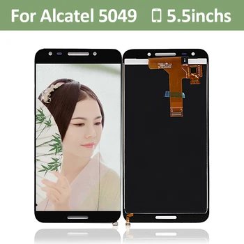 

10pcs/lot for Alcatel A30 Fierce Plus 5049 LCD with Touch Screen Digitizer Sensor Assembly Repair Free Shipping by DHL EMS