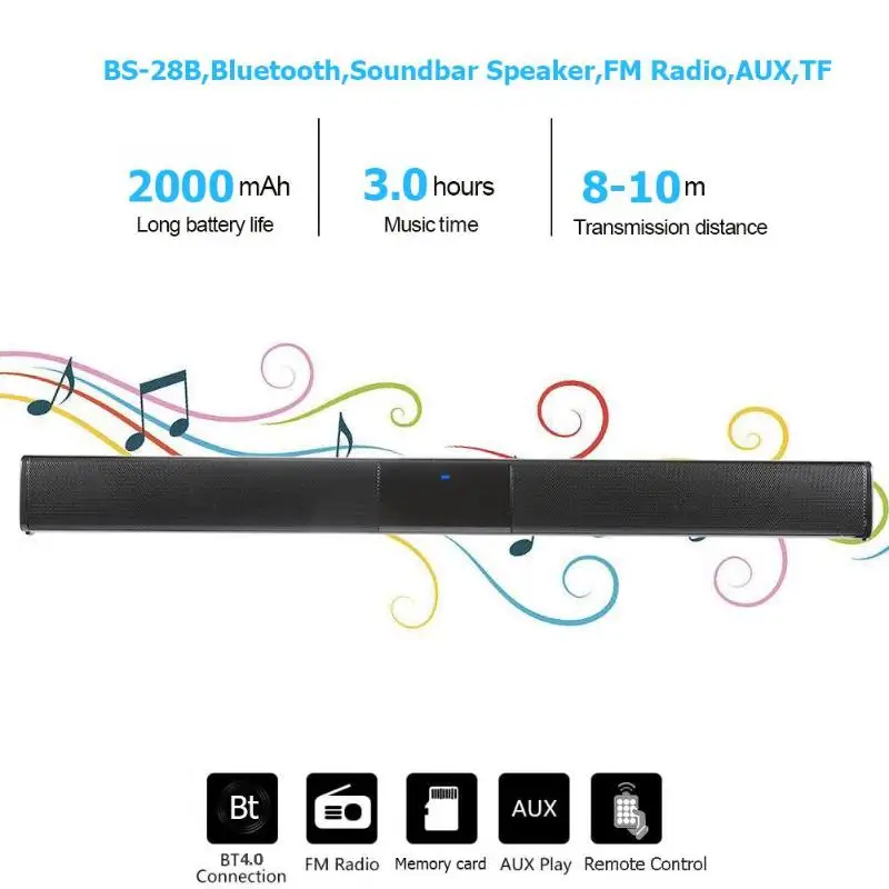 Портативная беспроводная мини Колонка Bluetooth 3D стереозвук FM радио поддержка 3 5 мм