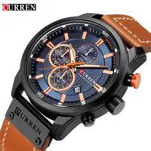 CURREN 8291 Luxury Brand Men Analog Digital Leather Sports Watches Men's Army Military Watch Man Quartz Clock Relogio Masculino CURREN 8291 Luxury Brand Men Analog Digital Leather Sports Watches Men's Army Military Watch Man Quartz Clock Relogio Masculino