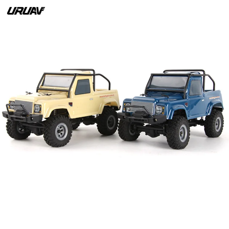 

URUAV 1/24 4WD 2.4G Mini RC Car Crawler Model Vehicle Waterproof RTR One / Two Battery RC Car Kids Toys