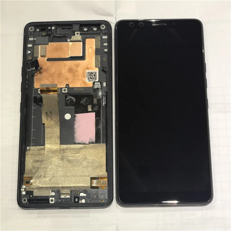 

Axisinternational For 6.0" HTC U12+ U12 Plus LCD Display Screen With Frame+Touch Screen Digitizer For HTC U12 Plus Display Frame