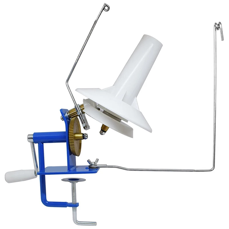 

ABGC Hand Operated Rotating Wool Yarn Ball Iron Winding Machine Winder In Box Size Hand-Operated Yarn Ball Winder