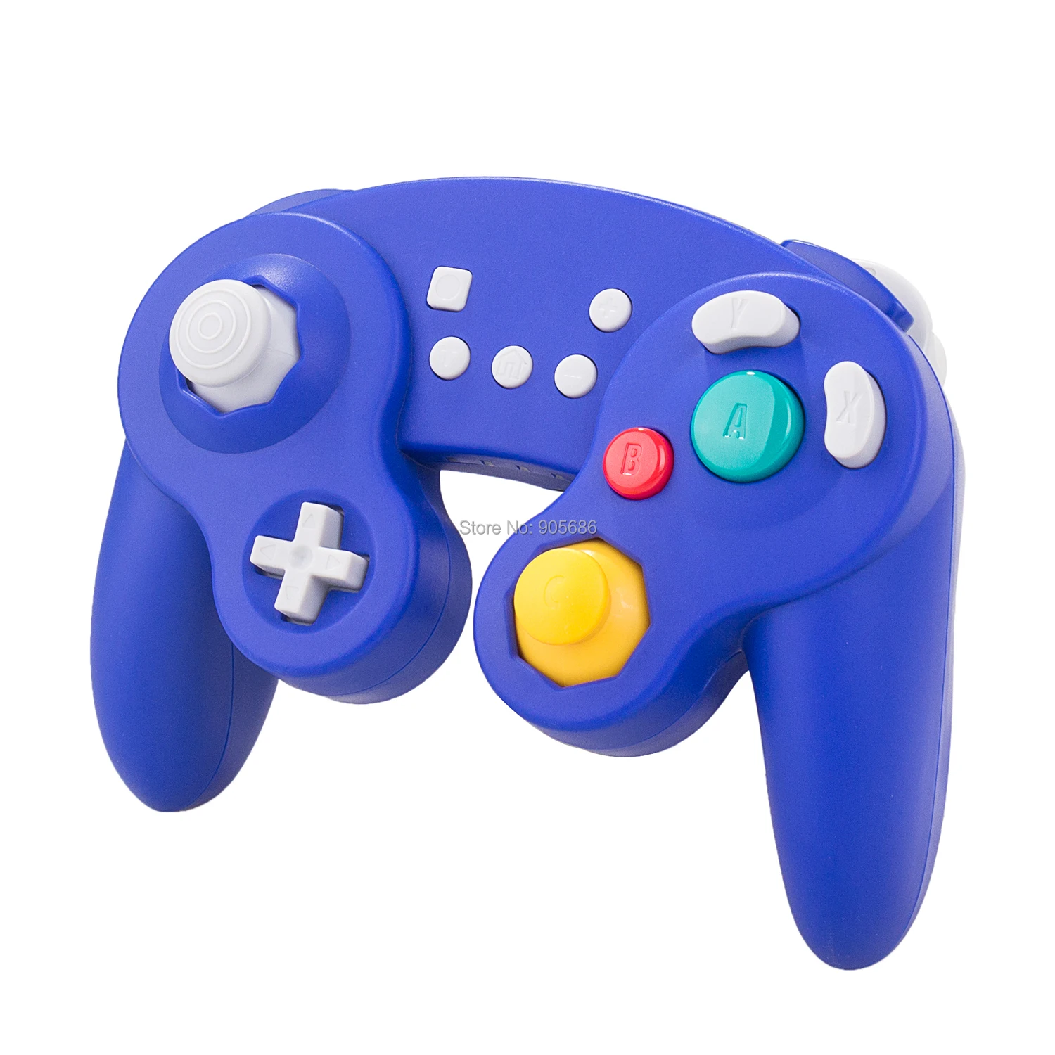 

EXLENE Wireless Gamecube Controller for Nintendo Switch, Compatible with PC/PS3, Rechargeable, with Motion controls/Rumble/Turbo