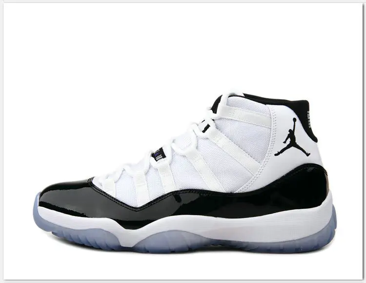 Jordan Air Retro 11 XI  Platinum Tint Basketball Shoes Gym Red Cap and Gown Black Heiress Bred High men sports Sneaker 41-46