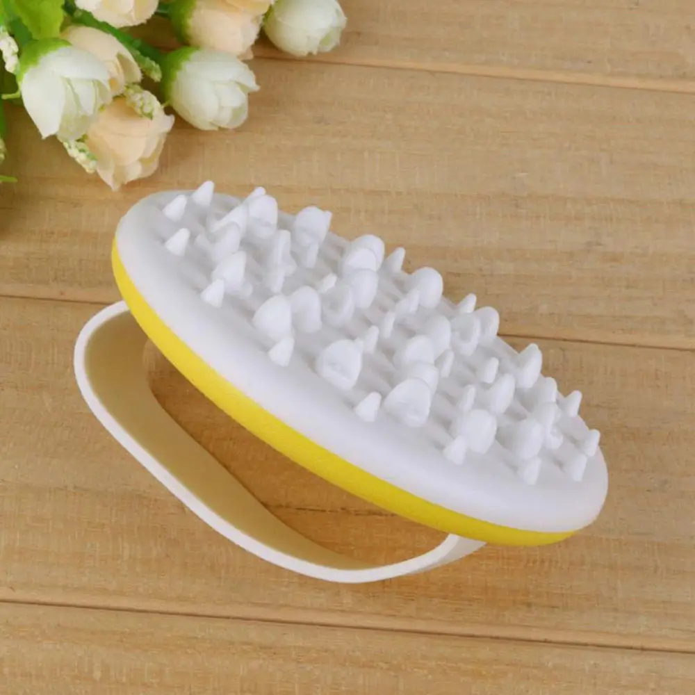 

Body Scrubber Brush Soft Anti Cellulite Massage Brush Body Slimming Bathing Shower Spa Exfoliation Massager