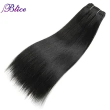 Blice синтетические волосы для плетения 16 26 дюймов Yaki прямые в