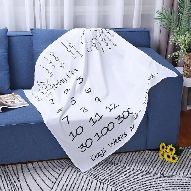 

Baby Photography Blanket Newborn Swaddle Stroller Wrap Background Cloth
