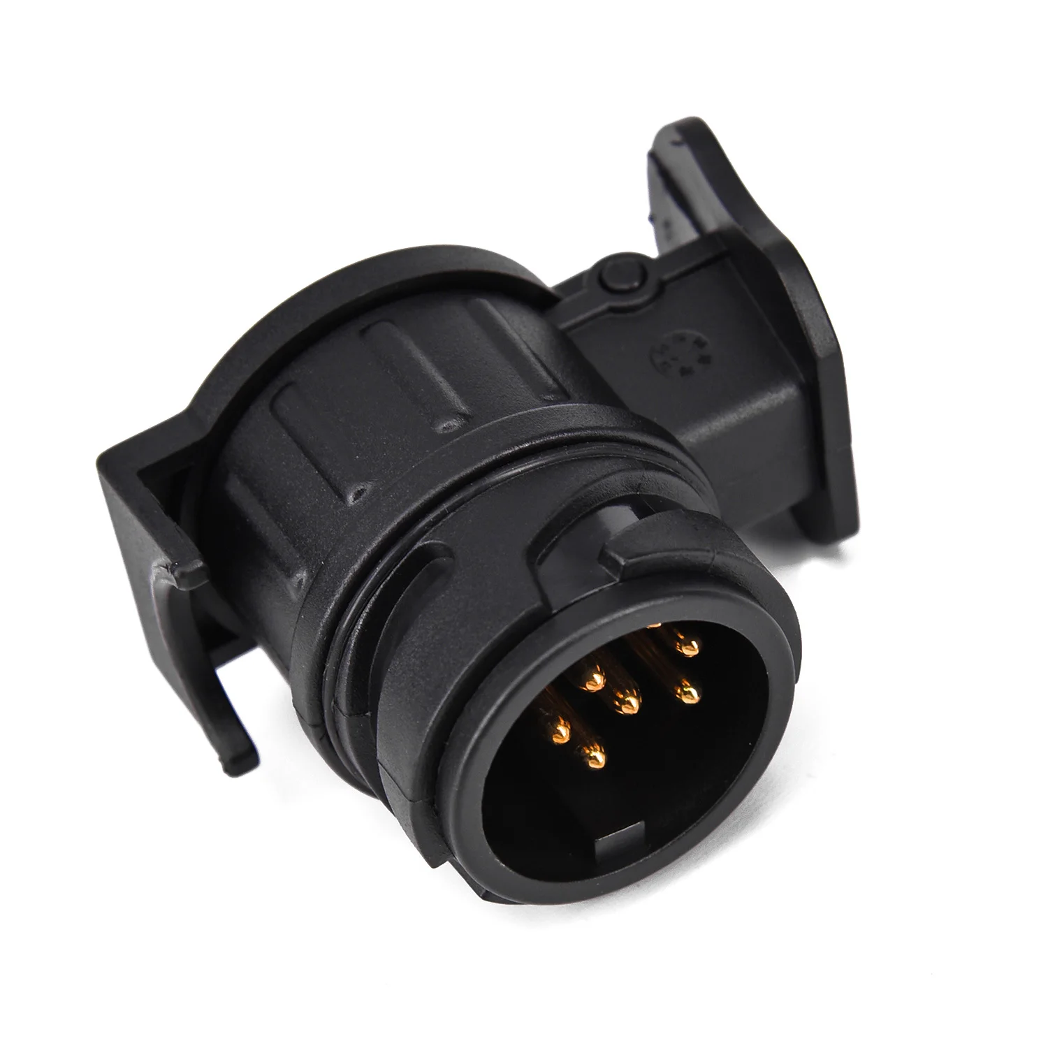 1 * البلاستيك الأسود مقطورة شاحنة 13 دبوس إلى 7 دبوس التوصيل السحب بار محول مأخذ التوصيل Dc 12 v 1 * البلاستيك الأسود مقطورة شاحنة 13 دبوس إلى 7 دبوس التوصيل السحب بار محول مأخذ التوصيل Dc 12 v