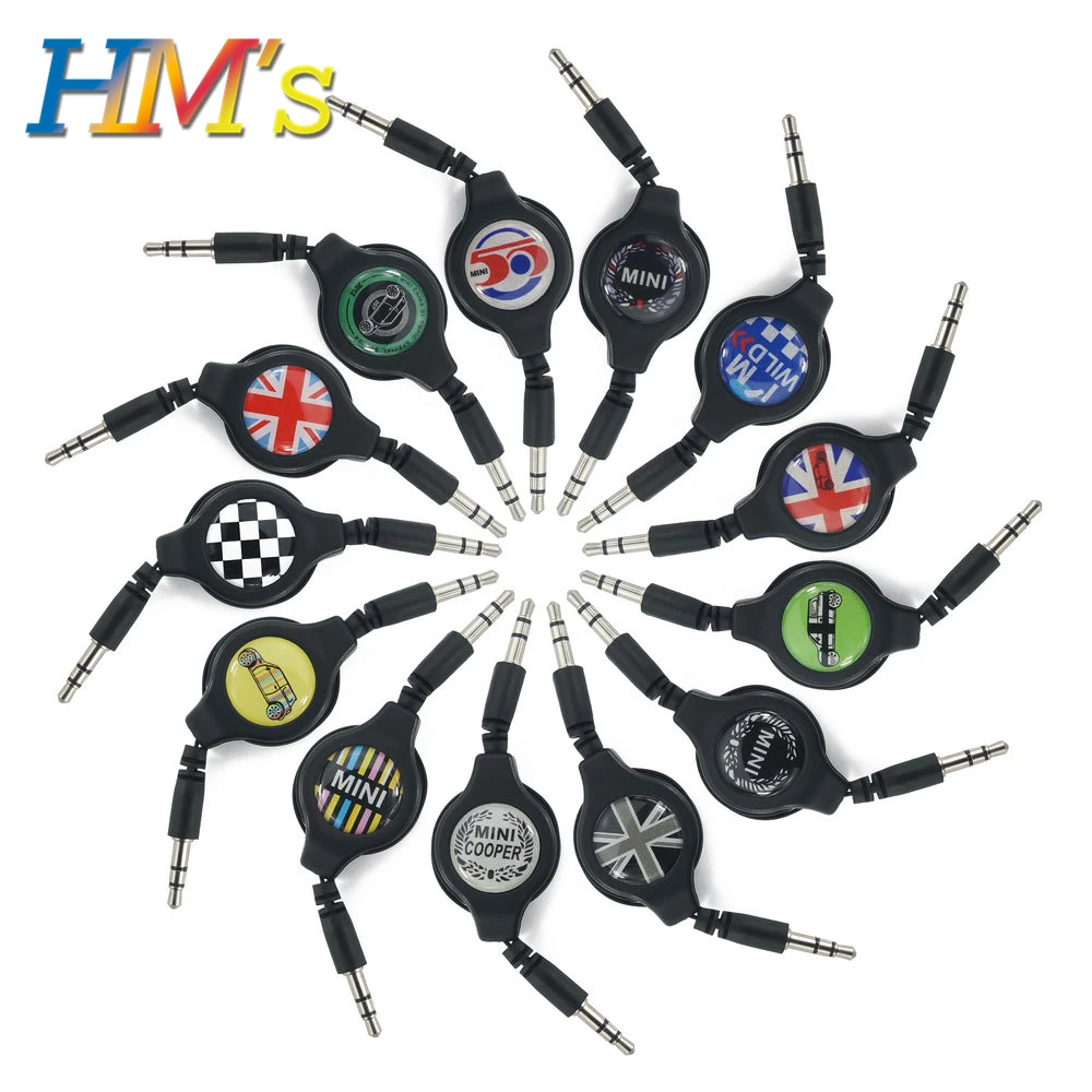 Для MINI Cooper S One Countryman Clubman R50 R52 R53 R55 R56 R57 R60 R61 F54 F55 F56 F60 аксессуары для стайлинга автомобилей AUX аудио провод