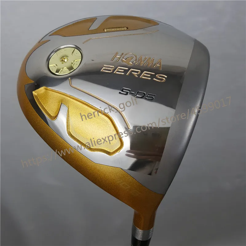 Клюшки для гольфа HONMA S-05 4 звезды золотой цвет гольф Драйвер 9.5or10.5 чердак графит вал R или S flex драйвер клубов Бесплатная доставка