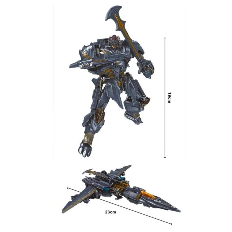 WEIJAING H6001-2 PVC Transformation Figma Movie Anime Figure Model Deformable Robot Car Op Commander Plastic Boy toys children