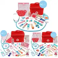 Kinderen Pretend Doctor Toy Set Duurzaam Verpleegkundige Injectie Tool Houten Simulatie Geneeskunde Box Stevige Gift Case