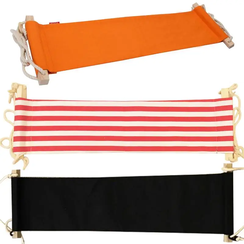 

Desk Feet Hammock Foot Chair Care Tool The Foot Hammock Outdoor Rest Cot Portable Office Foot Hammock Mini Feet Rest